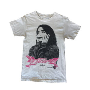Björk Debut Era Promo T-Shirt Rare Japanese CD-R Issue S